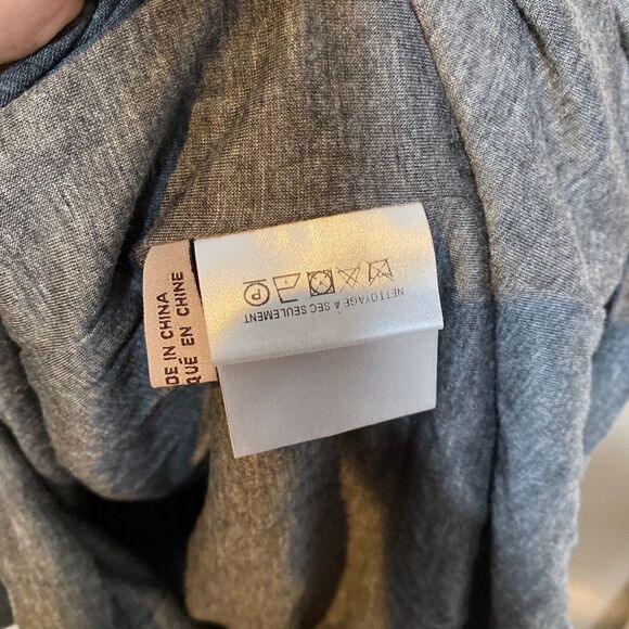 Ports 1961 Grey Tencel Cashmere Soft Dress - Picture 5 of 7